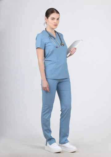 Lyna - Gökyüzü Mavisi (Takım) - OksijenUniform