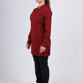 Emerald Gofre (Tesettür) - Bordo (Tek Üst) - OksijenUniform