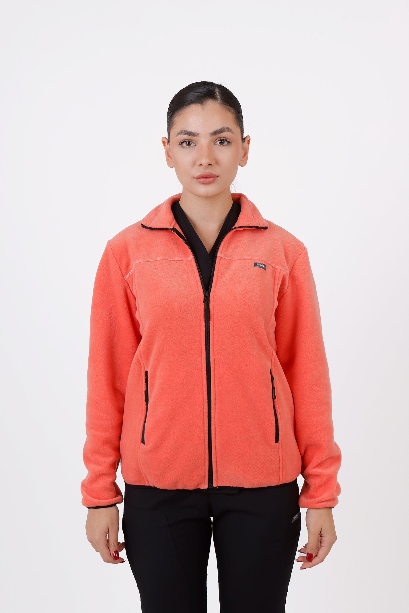 Kadın - Polar Ceket - Somon