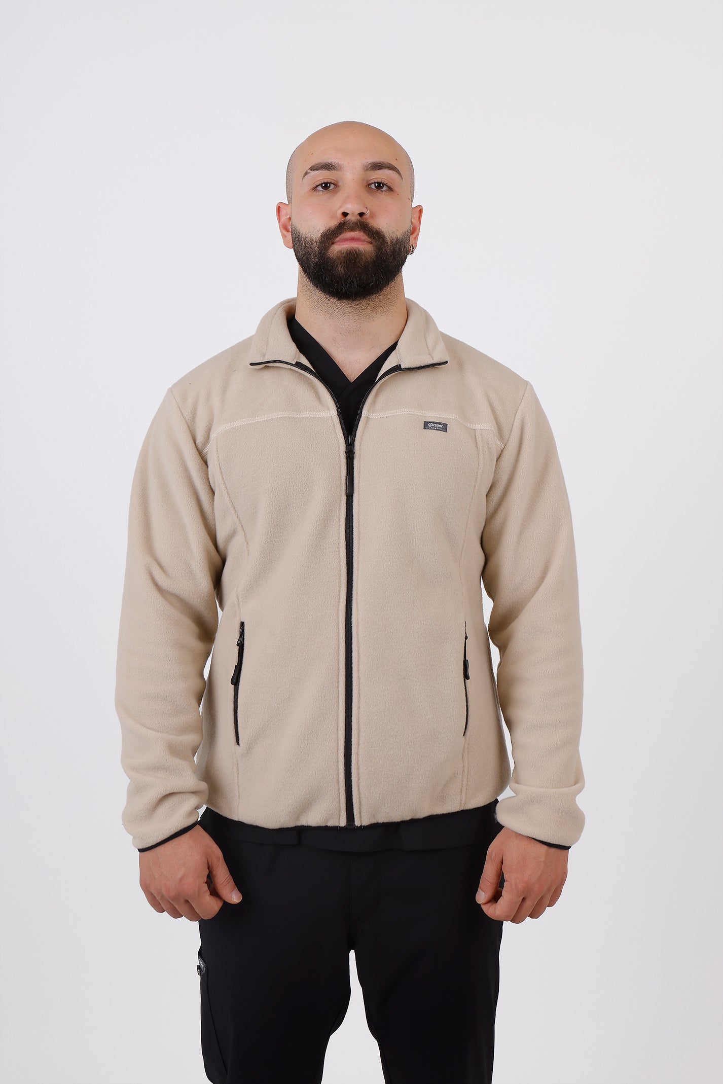 Erkek- Polar Ceket - Bej