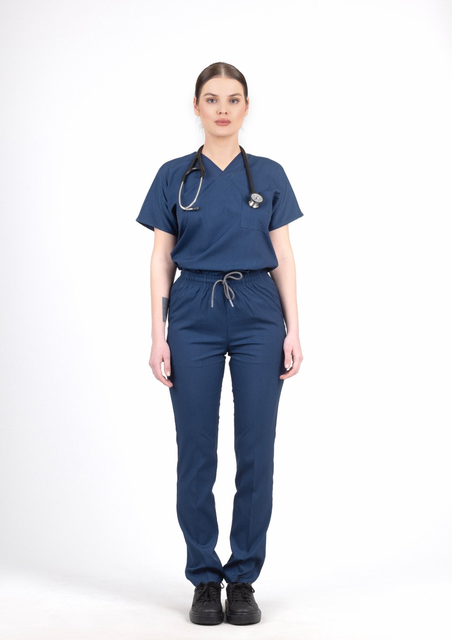 Klasik Premium - Petrol Lacivert (Tek Alt & Pantolon) - OksijenUniform