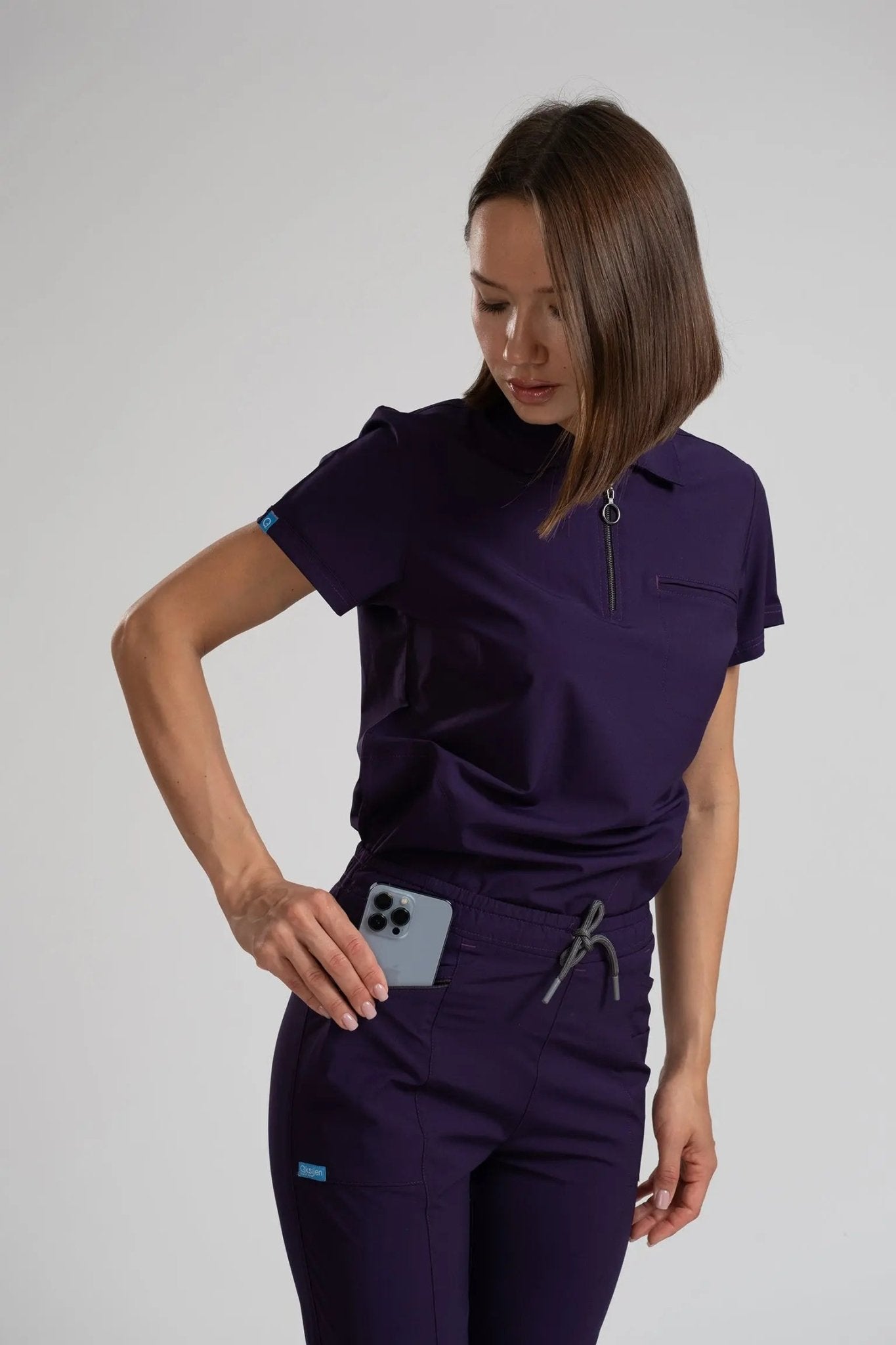 DuoStyle Jogger - Mor (Tek Üst) - OksijenUniform