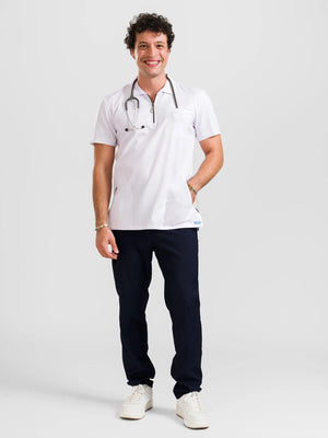 Duosport Jogger - Üst Beyaz Alt Lacivert (Takım) - OksijenUniform