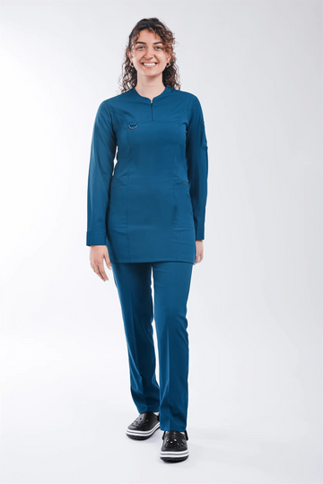 Emerald (Tesettür)- İndigo (Takım) - OksijenUniform