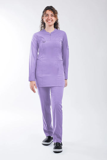 Emerald (Tesettür)- Lila (Takım) - OksijenUniform