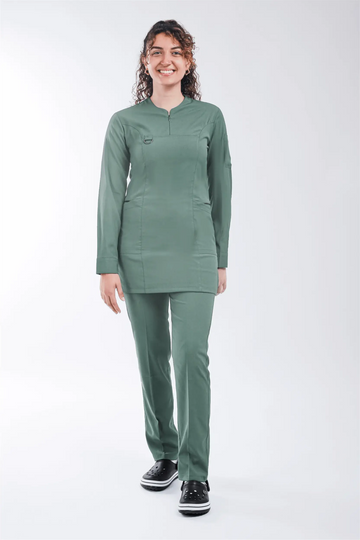 Emerald (Tesettür)- Petrol Yeşili (Tek Üst) - OksijenUniform