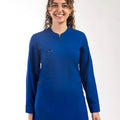 Emerald (Tesettür) - Saks Mavi (Takım) - OksijenUniform