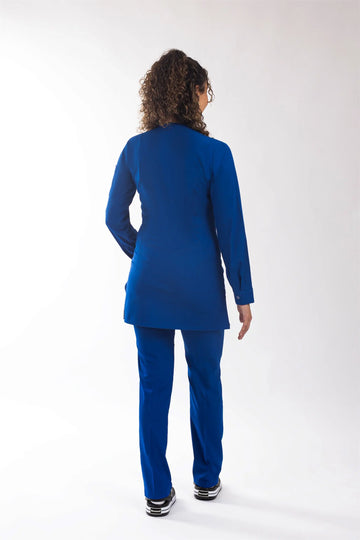 Emerald (Tesettür)- Saks Mavi (Takım) - OksijenUniform