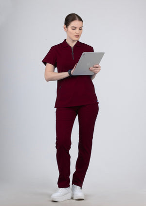 DuoStyle Jogger - Bordo (Tek Alt & Pantolon) - OksijenUniform