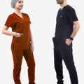 Gümüş Gri Likralı Cerrahi Bone