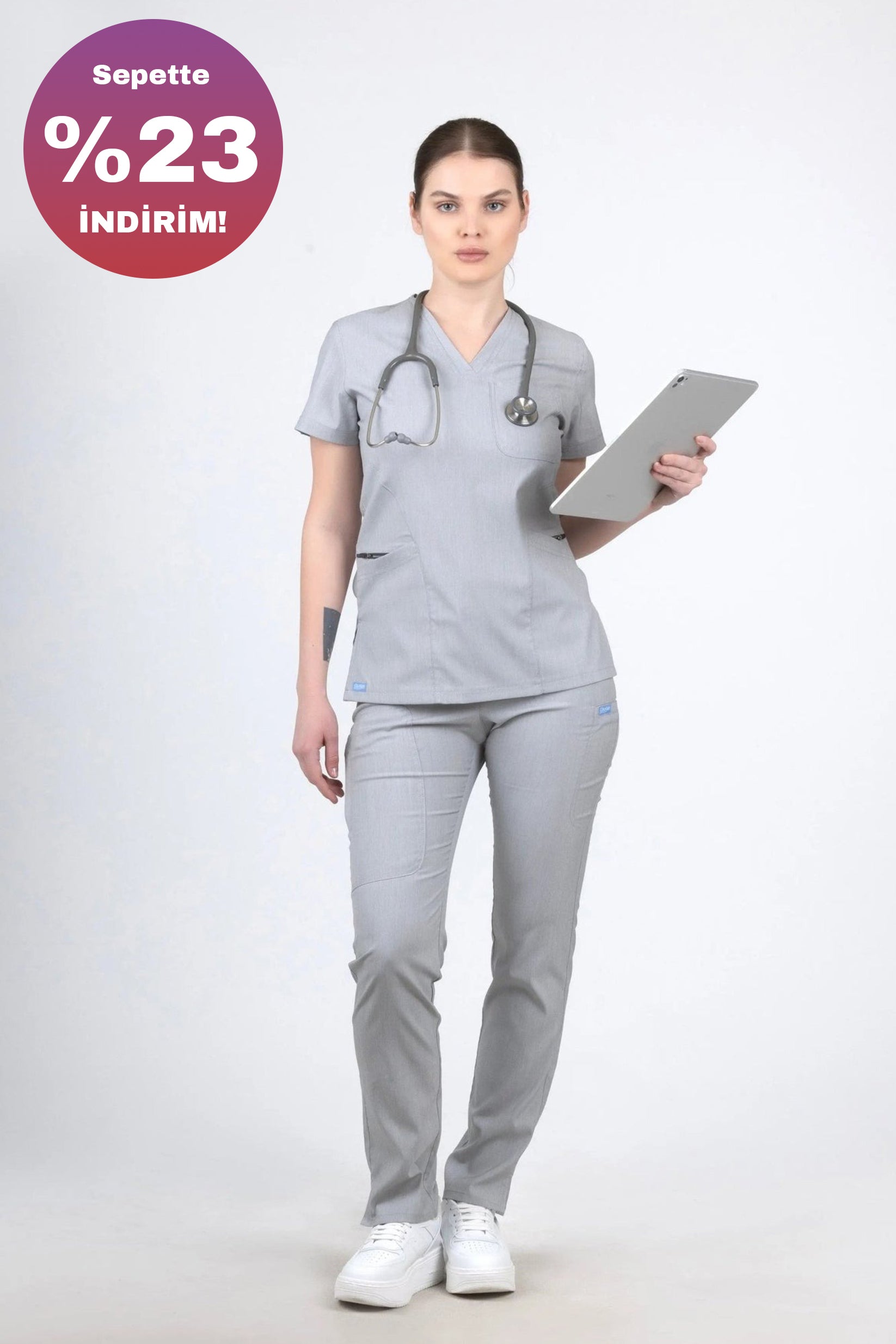 Lyna - Gümüş Gri (Takım)