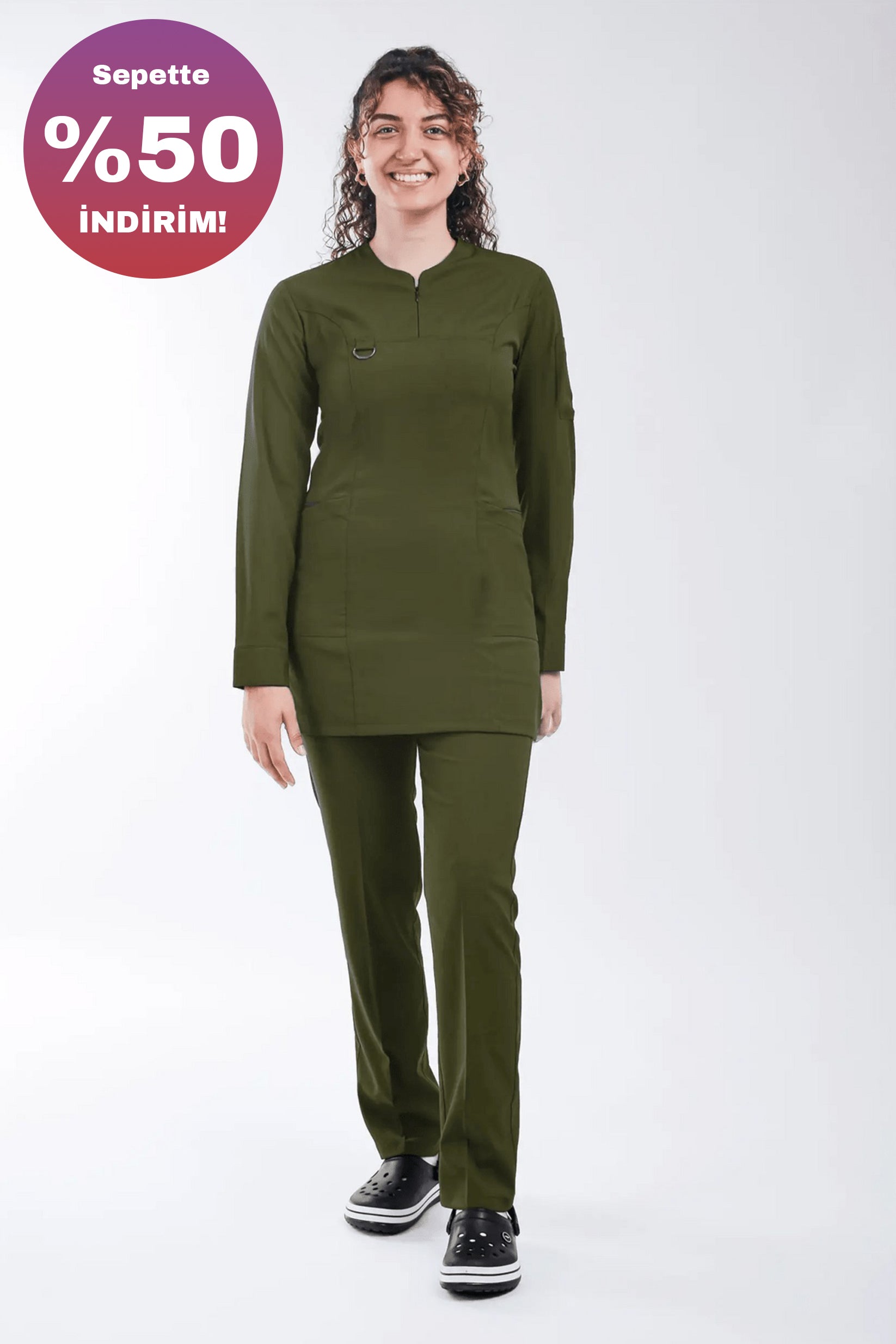 Emerald (Tesettür)- Haki (Takım)