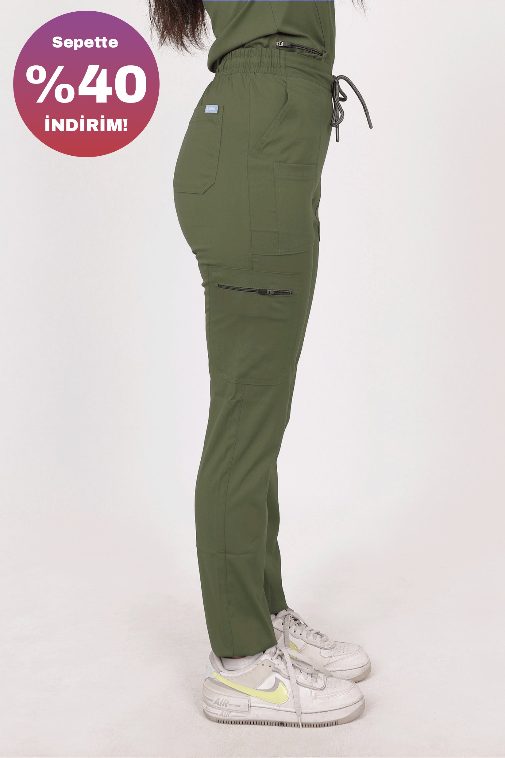 Safir - Haki (Tek Alt & Pantolon)