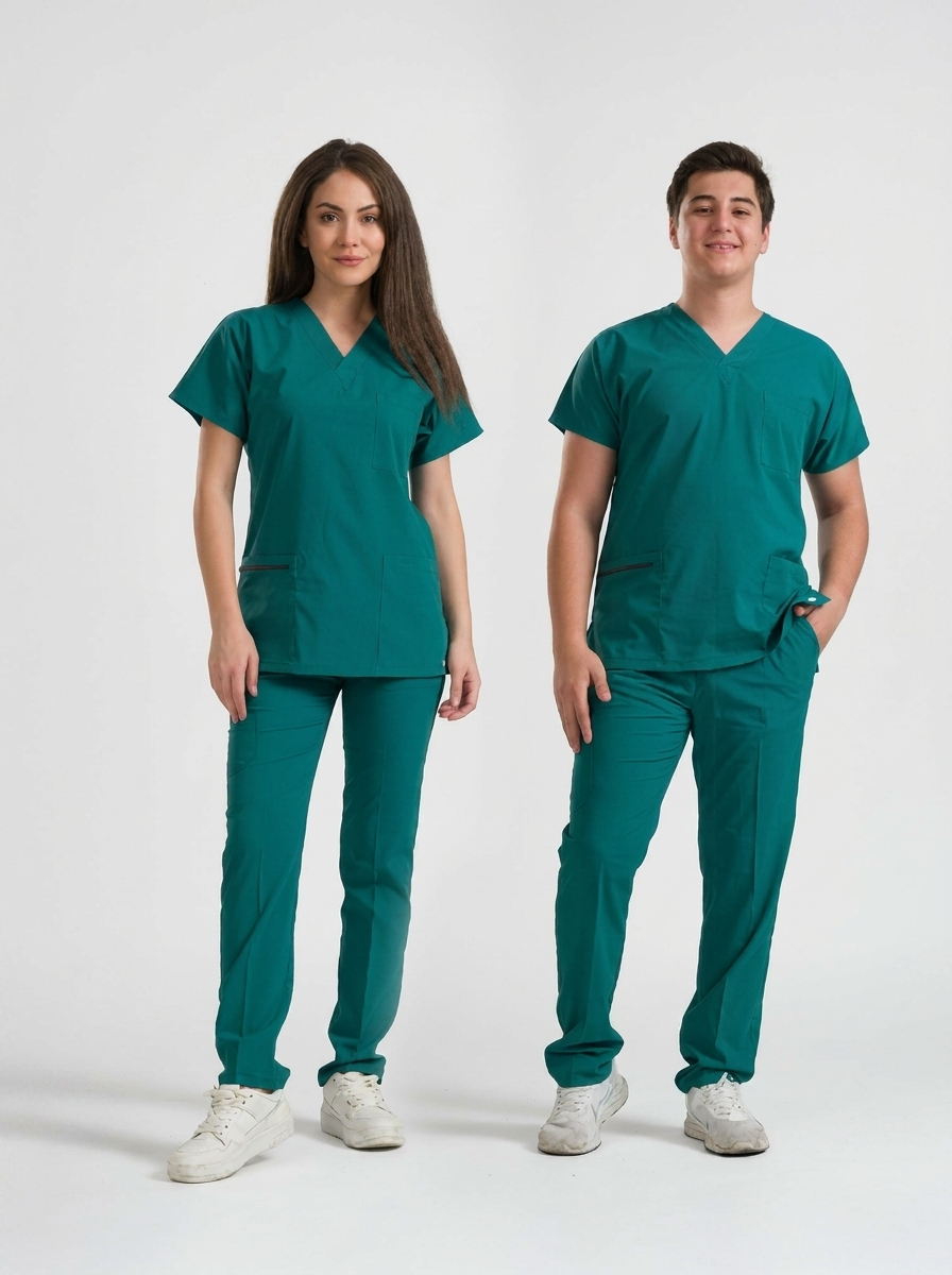 Klasik OksiFlex- Hastane Yeşili - (Unisex Takım)