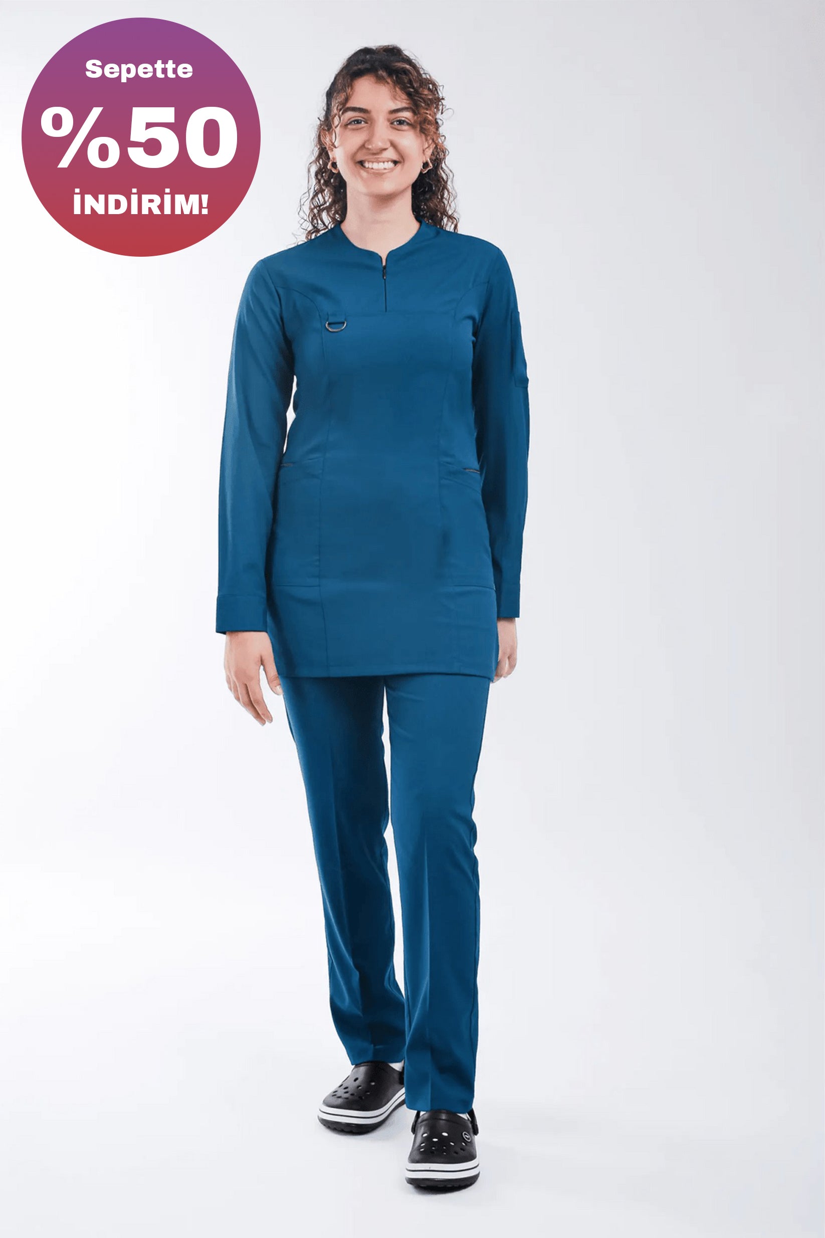 Emerald (Tesettür)- İndigo (Takım)