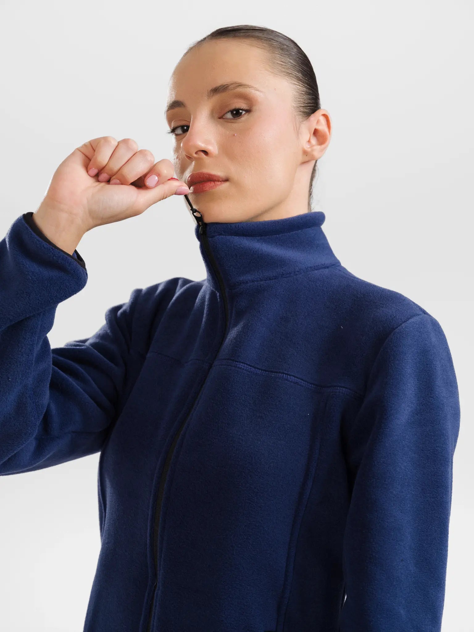 Kadın - Polar Ceket - İndigo - OksijenUniform