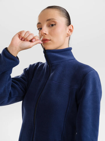 Kadın - Polar Ceket - İndigo - OksijenUniform