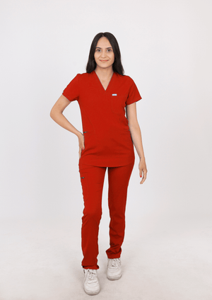 Safir - Kırmızı (Takım) - OksijenUniform