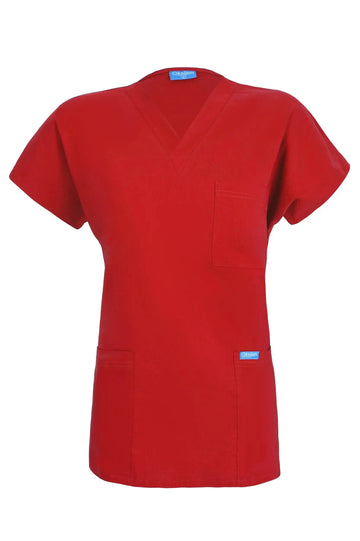 Klasik Premium - Kırmızı (Tek Üst) - OksijenUniform