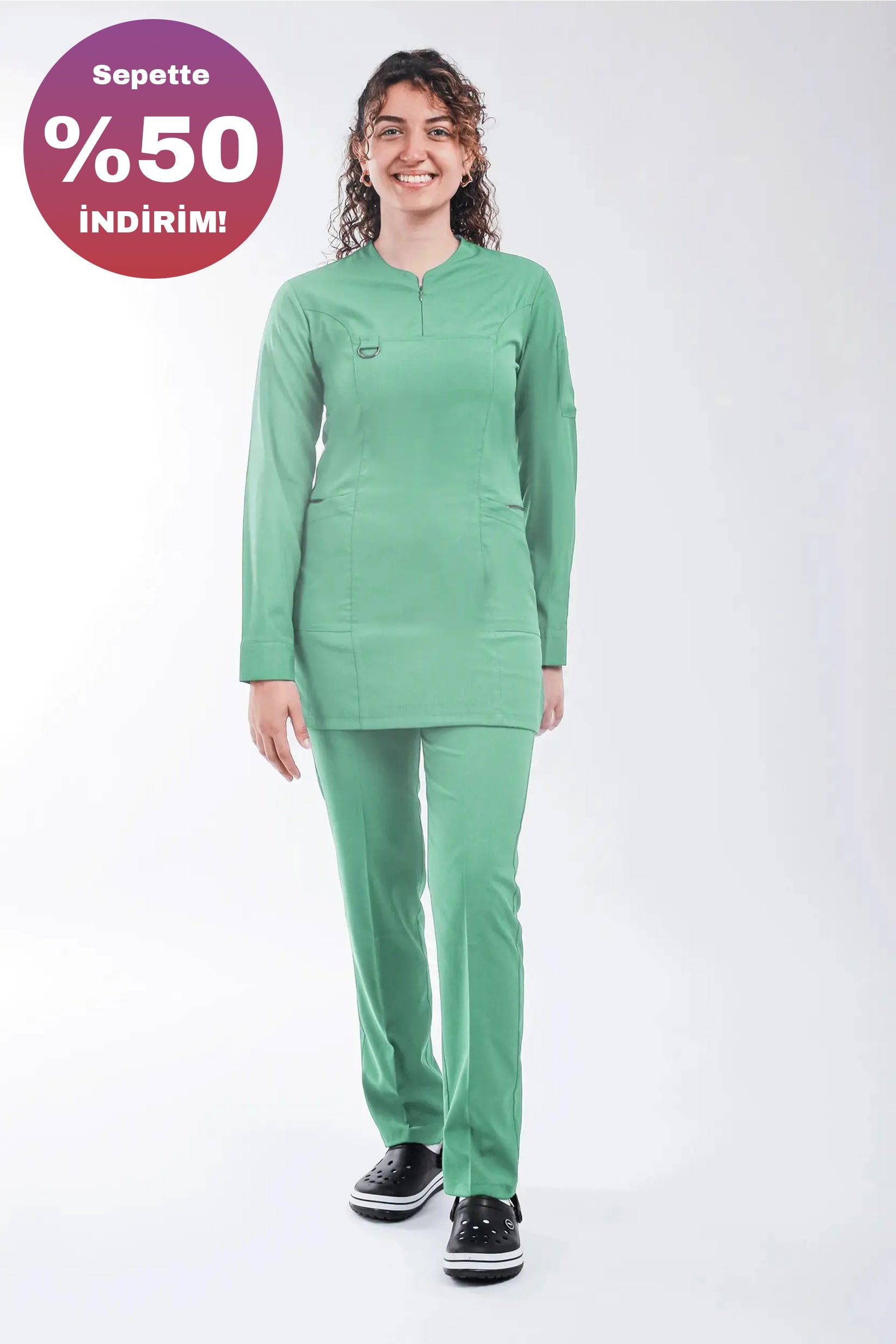 Emerald (Tesettür)- Küf Yeşili (Takım)