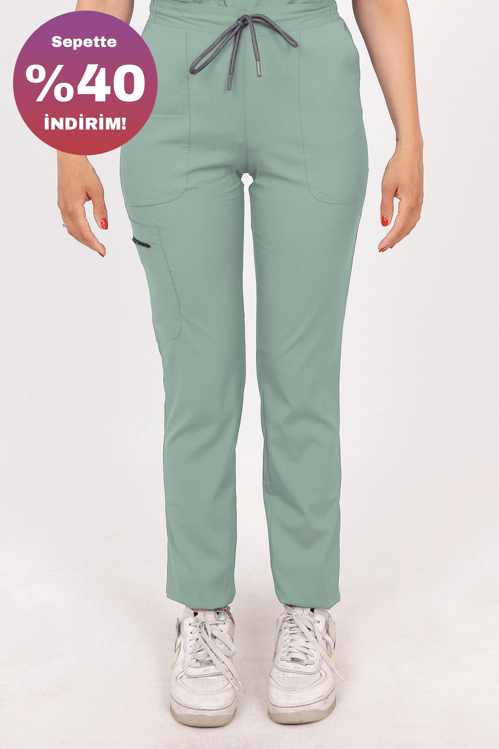 Safir - Küf Yeşili (Tek Alt & Pantolon)