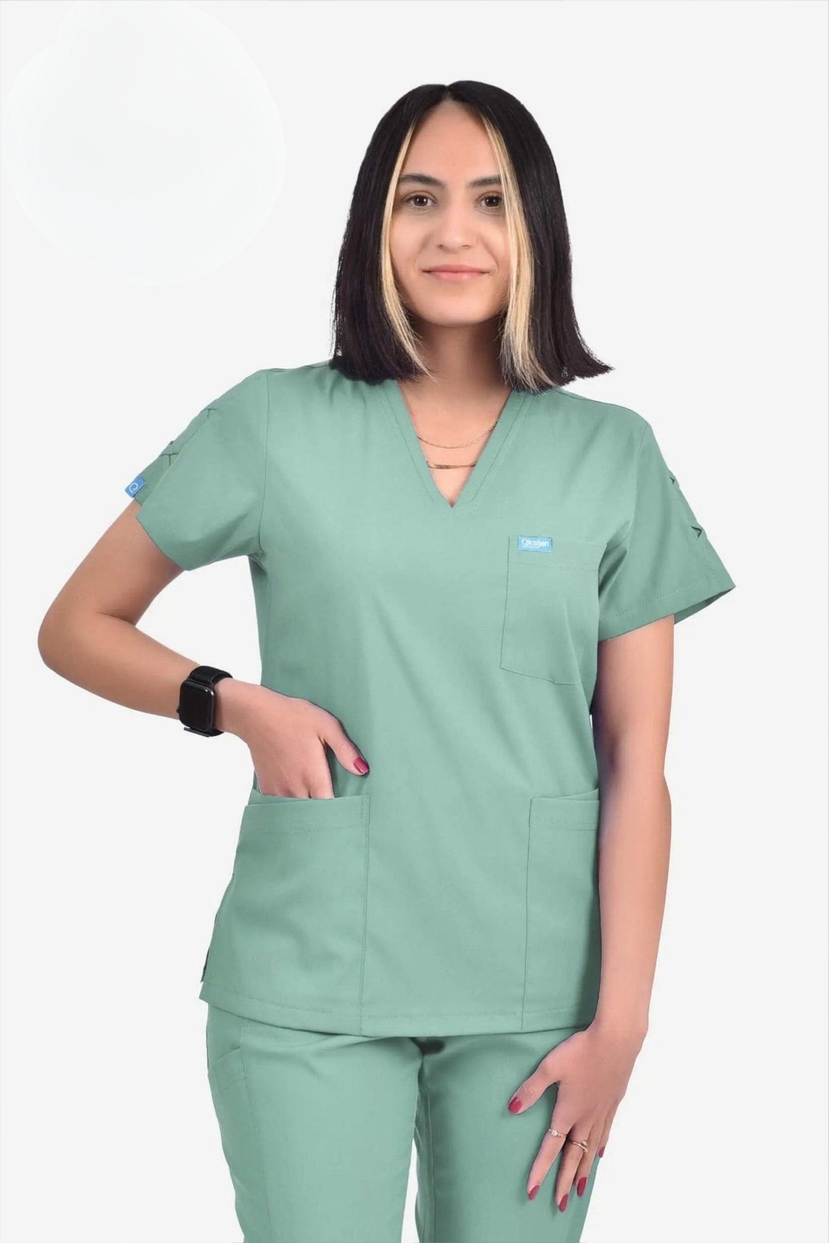 Ruby - Küf Yeşili (Tek Üst)