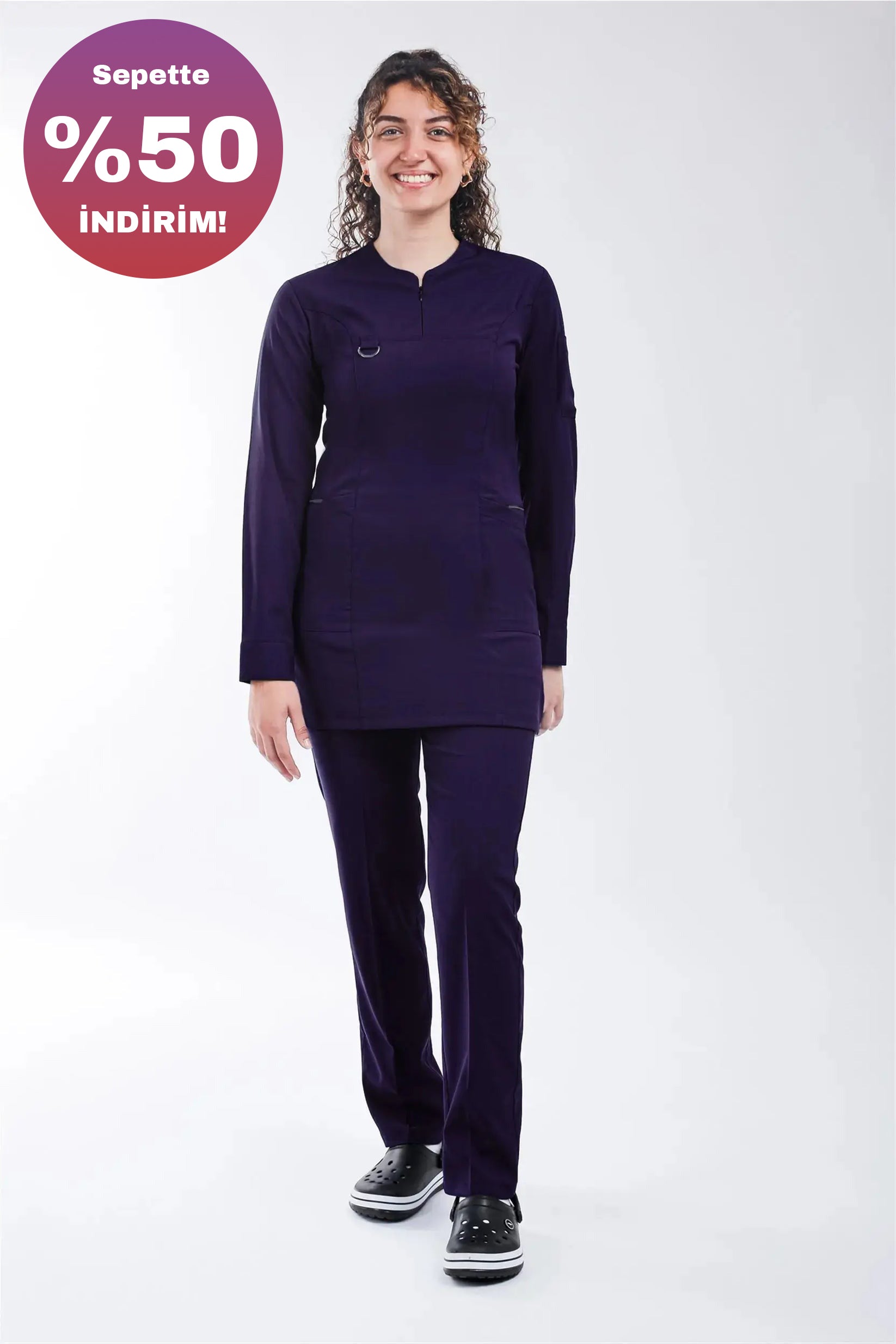 Emerald (Tesettür)- Mor (Takım)