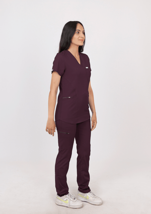 Safir - Mürdüm (Tek Üst) - OksijenUniform