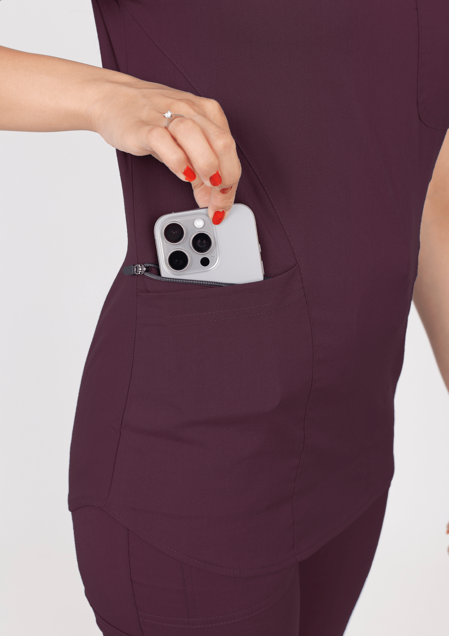Safir - Mürdüm (Takım) - OksijenUniform