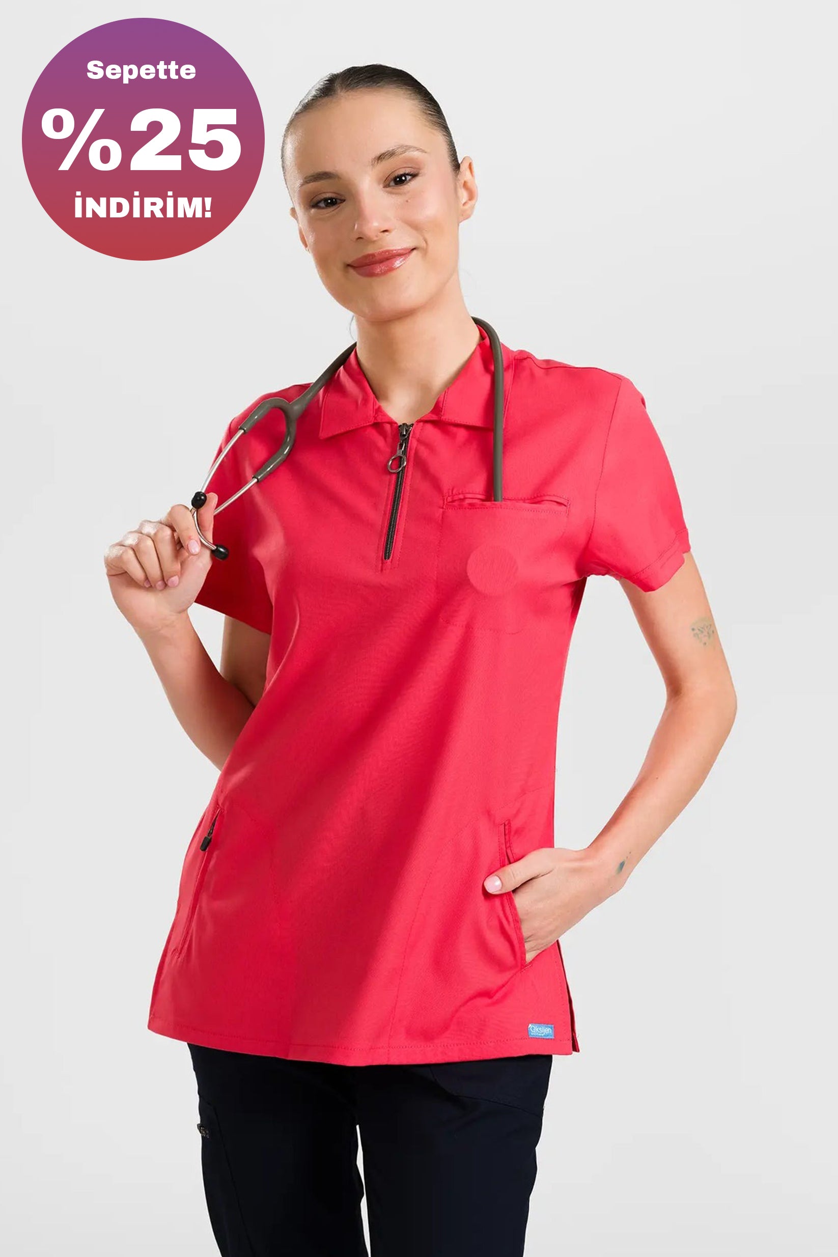 DuoStyle Jogger - Nar Çiçeği (Tek Üst)