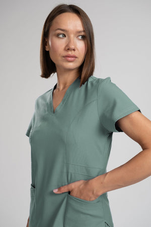 Citrine - Petrol Yeşili (Tek Üst) - OksijenUniform