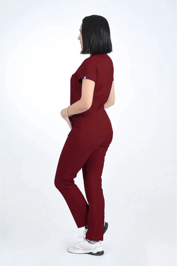 Safir - Bordo (Tek Üst) - OksijenUniform
