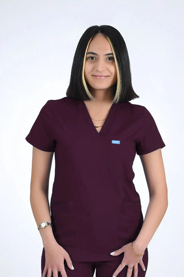 Safir - Mürdüm (Tek Üst) - OksijenUniform