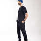 Saks Mavi Likralı Cerrahi Bone - OksijenUniform