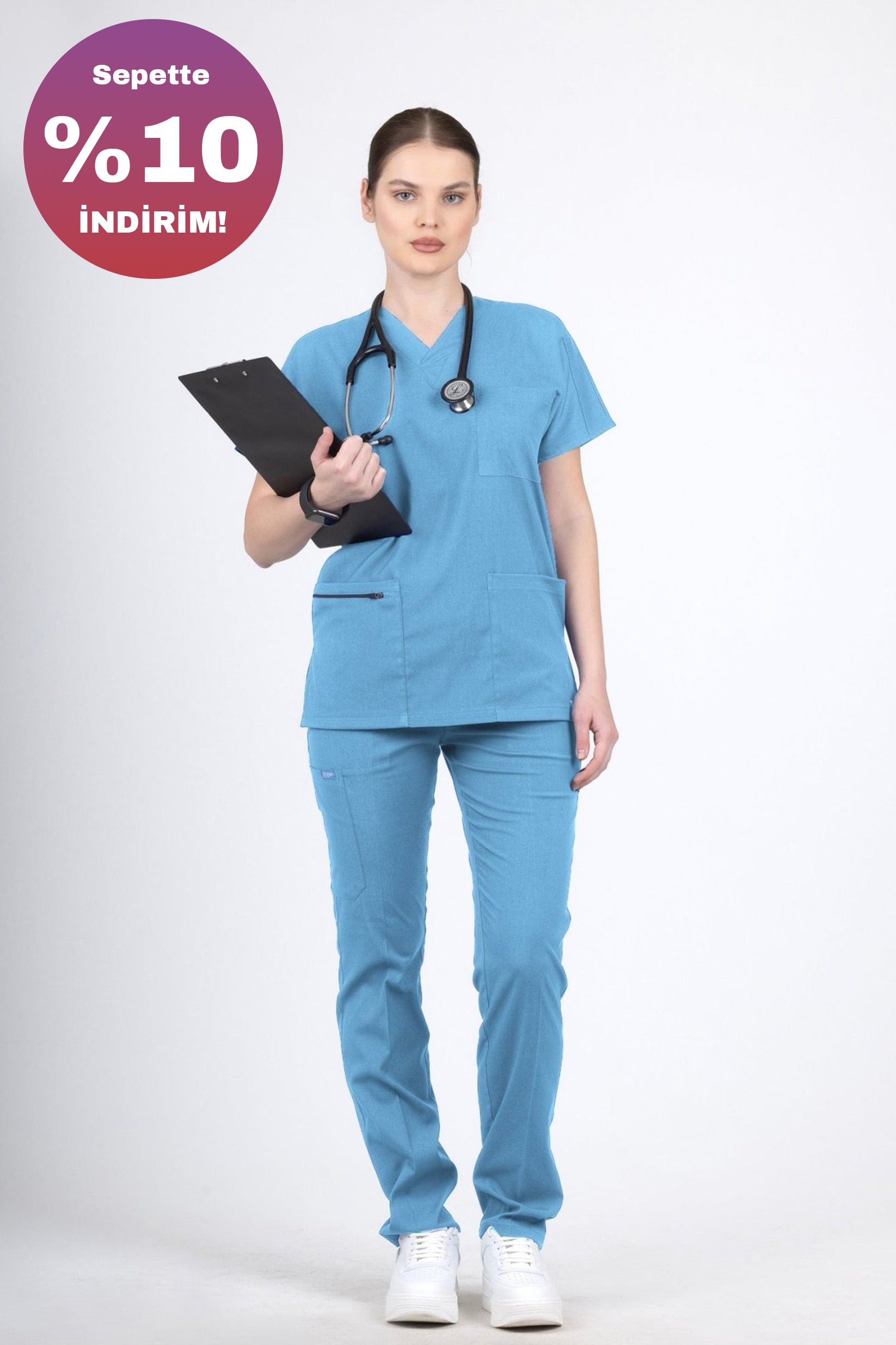 Klasik OksiFlex- Gökyüzü Mavi - (Unisex Takım)