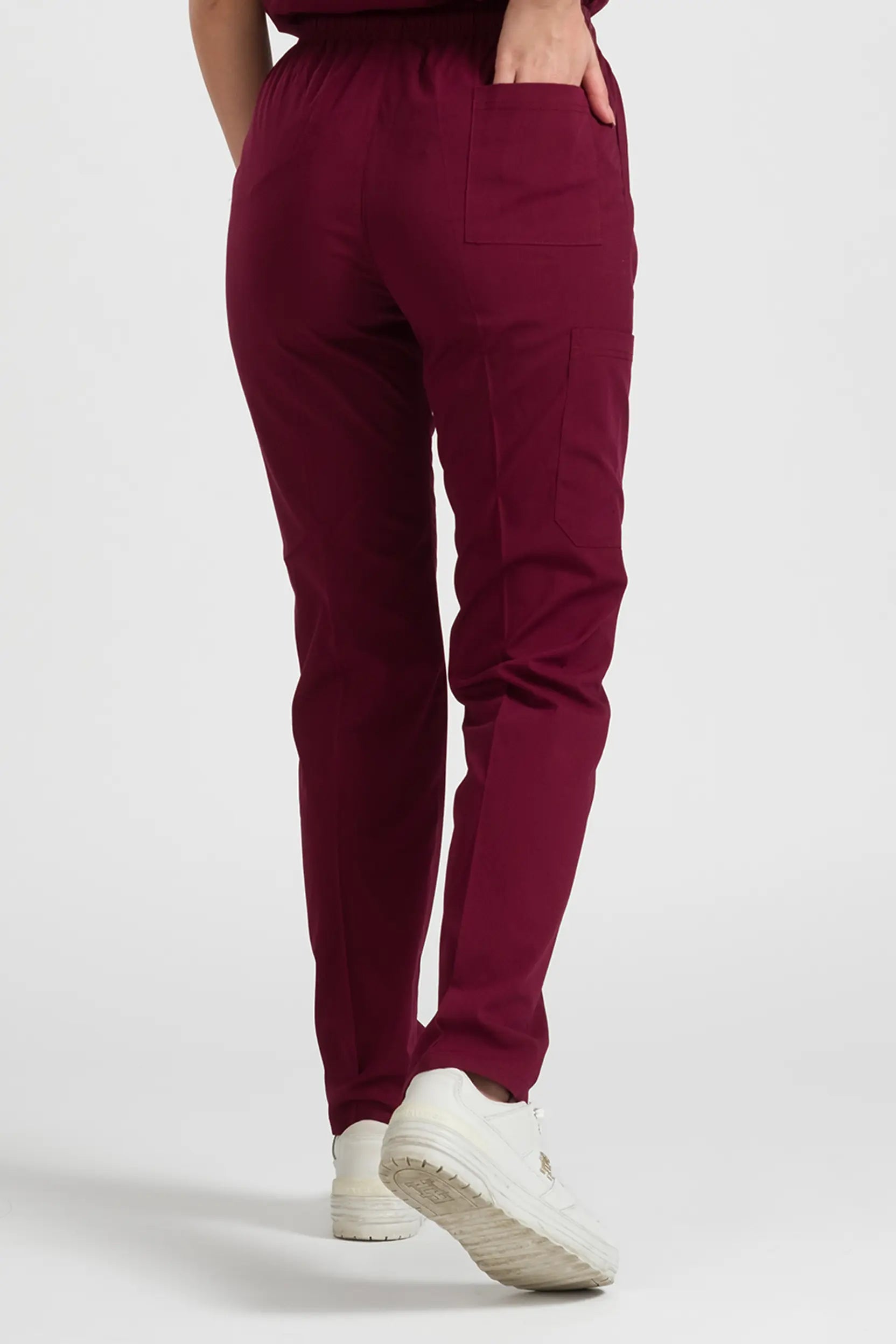 Klasik OksiFlex - Bordo - (Unisex Tek Alt & Pantolon) - OksijenUniform